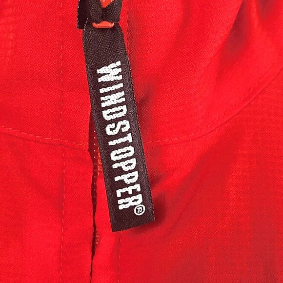 NEW Gore Bike Wear WINDSTOPPER Small Red Jacket Full Zip Cycle White Gray Black - Picture 14 of 15